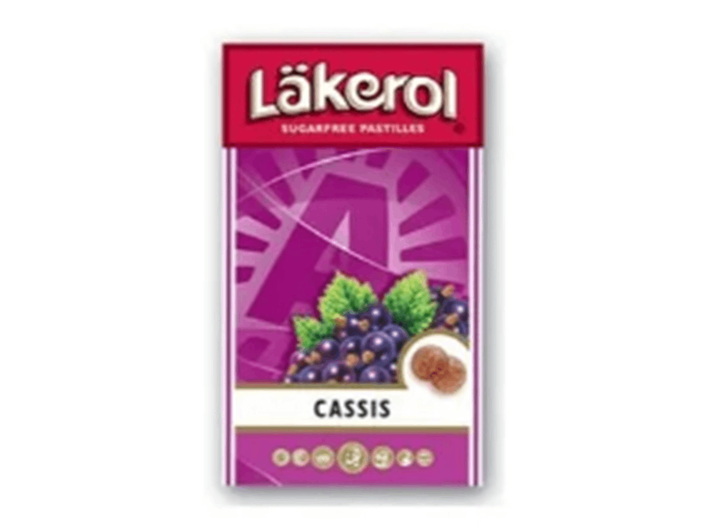 Lakerol Cassis Blackcurrant Lozenge 27 g