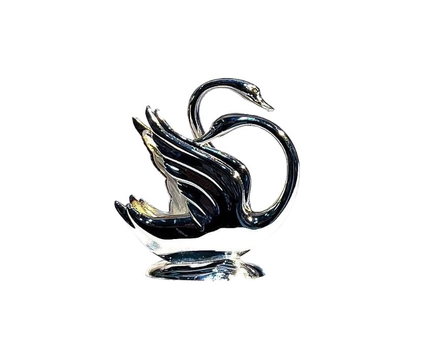 Swan Silver Napkin Holder