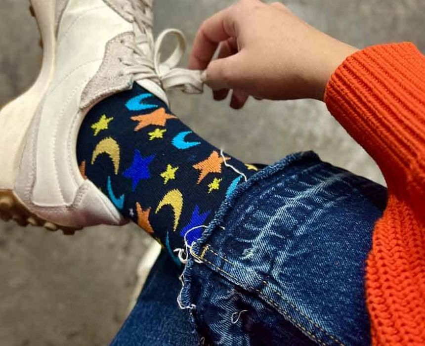 Starry Skies Long Socks