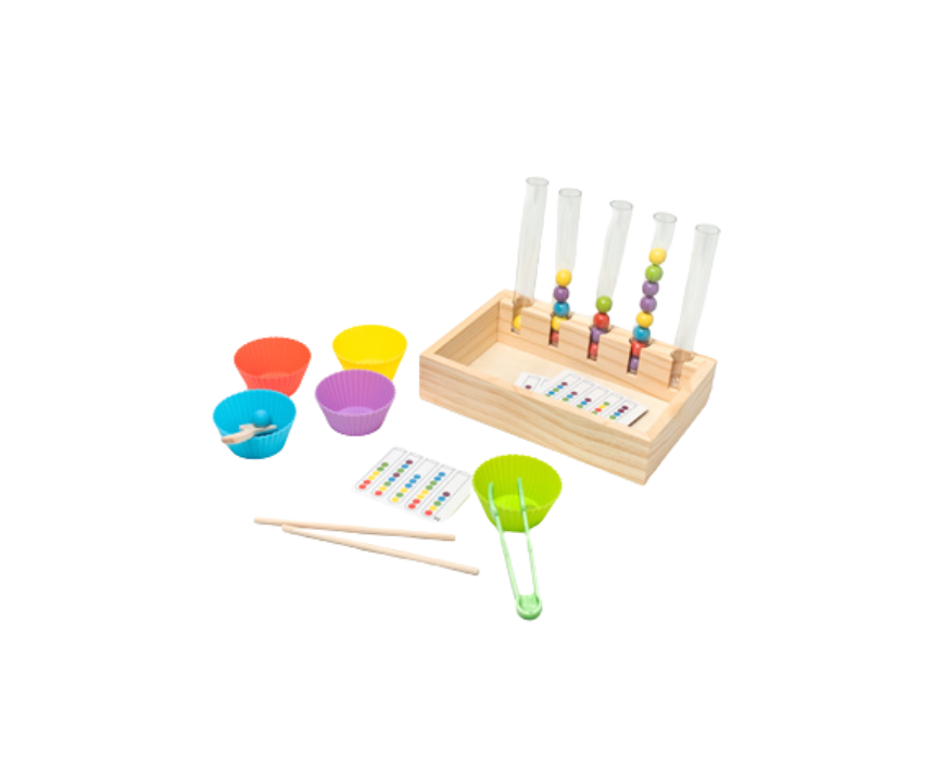 Montessori Clip Bead Sorter