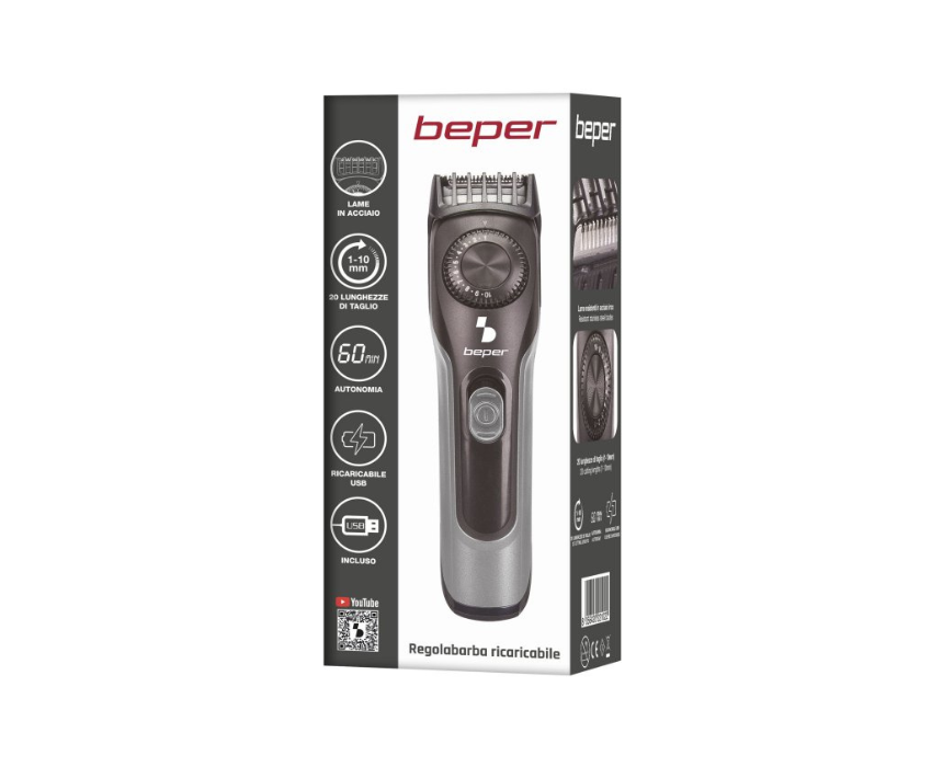 Beper Rechargeable Beard Trimmer