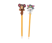 Tom and Jerry Pencil Polymer Clay Topper