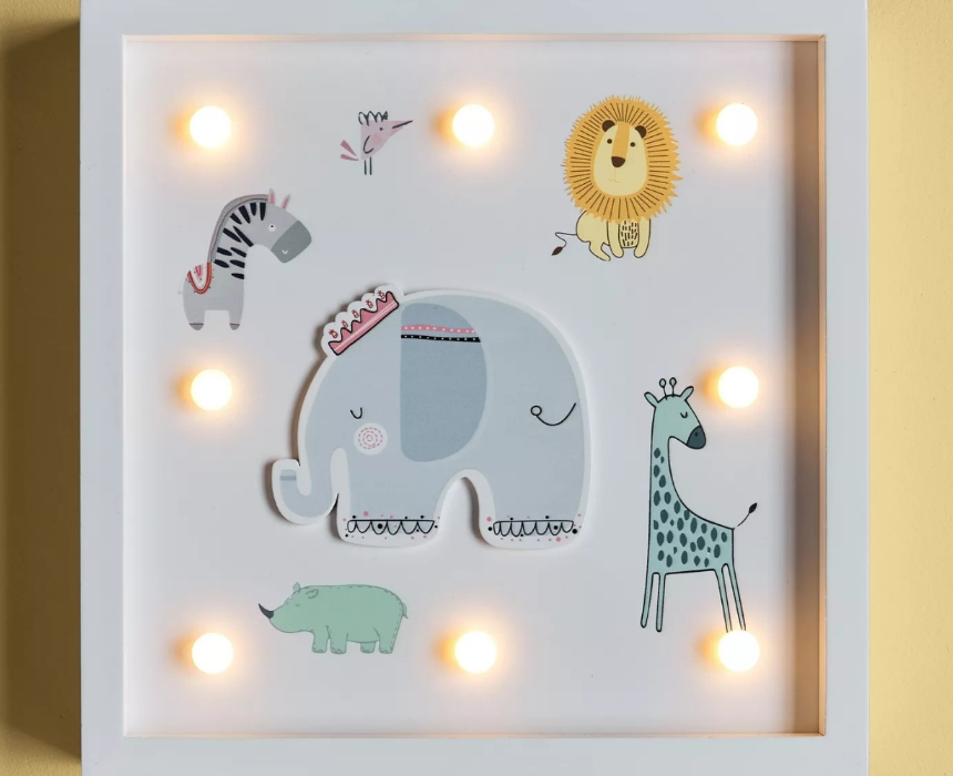Animal Story Elephant LED Light