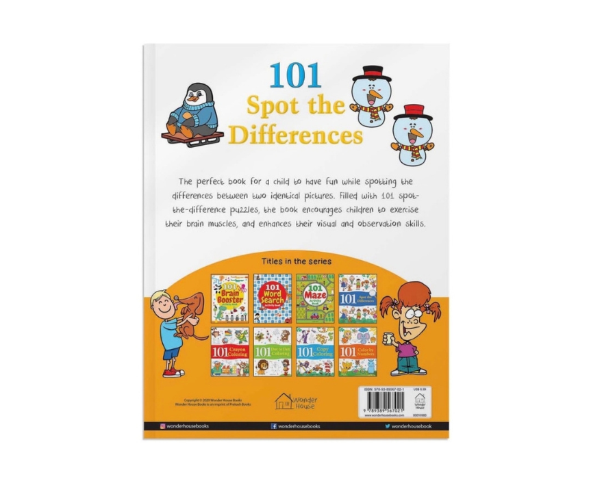 101 Spot the Differences Books