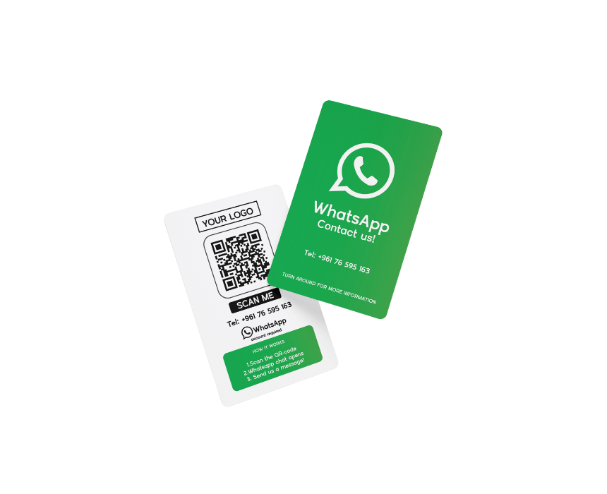 WhatsApp NFC Card