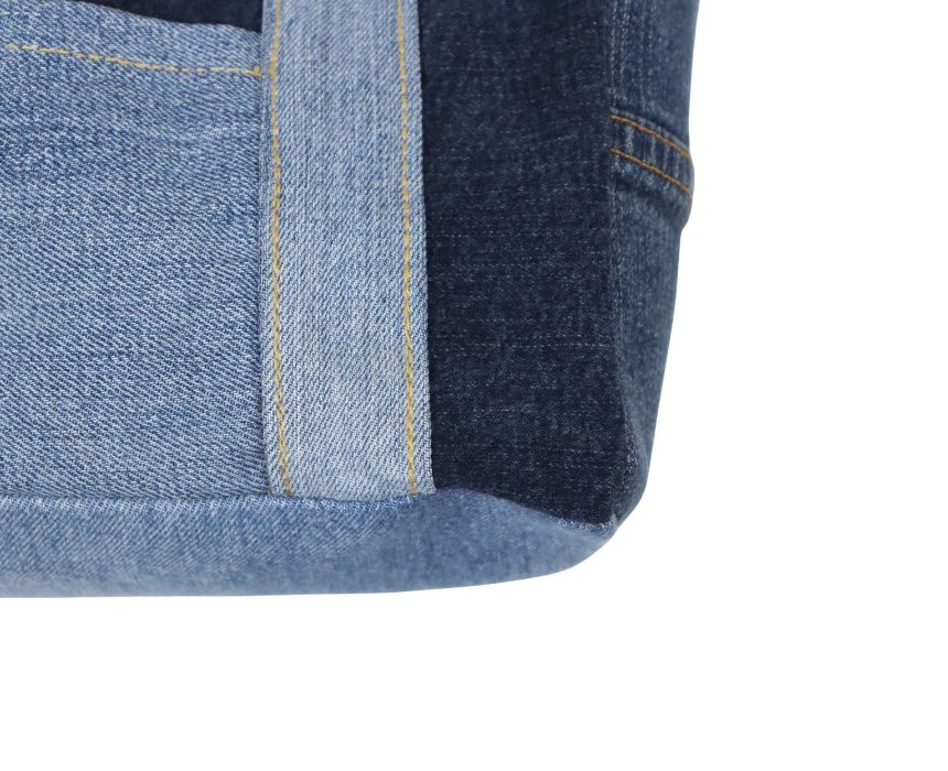ReJean Bag Blue Toned Denim