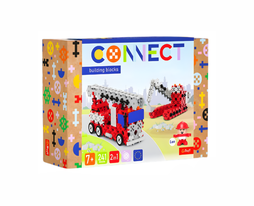 Trefl Connect 3-In-1 Building Blocks