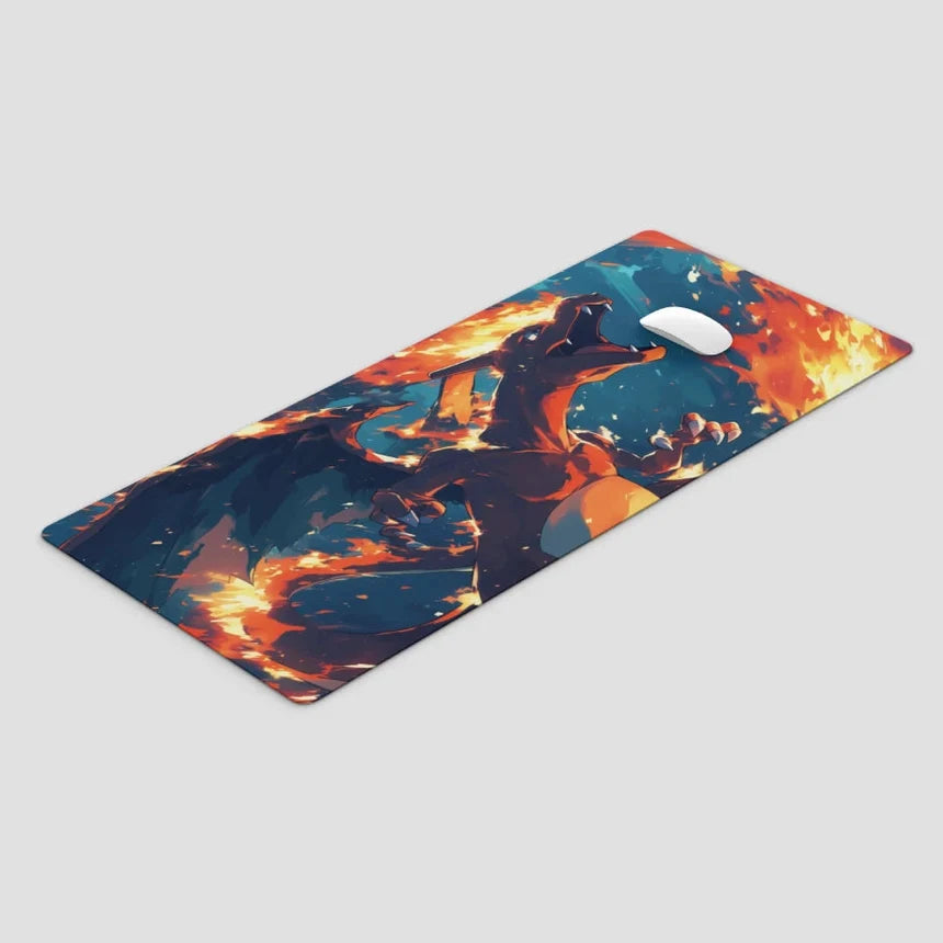 Pokemon Charizard Large Gaming Mousepad Size 90 by 40