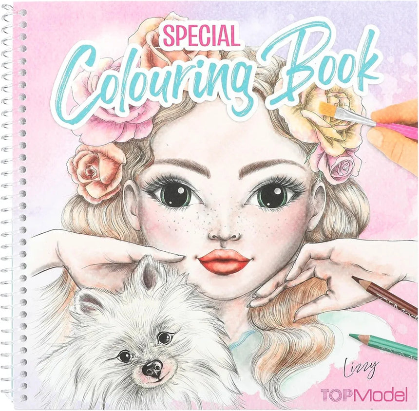 TOPModel Special Colouring Book cover