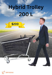 Plastic Trolley 200 L