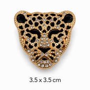 Gold Leopard Button Cover Petit Détail Lebanon