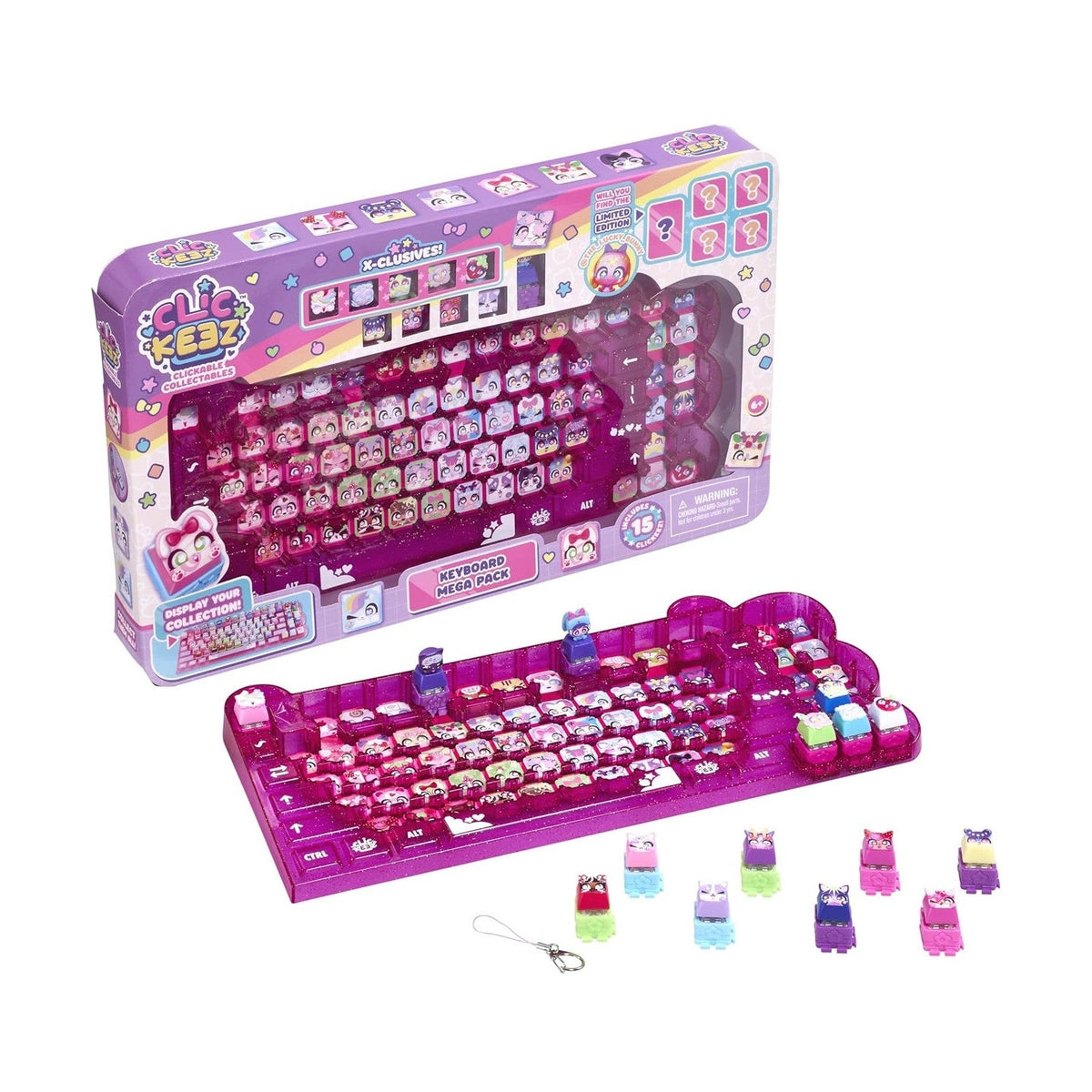 Clickeez Keyboard Mega Mystery Figure Pack The Ultimate Starter Set by Goliath