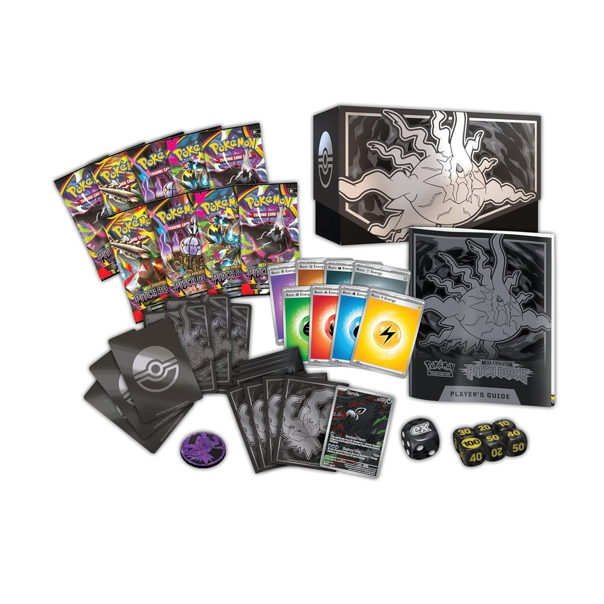Pokémon TCG Mega Evolution Pitch Black ETB by The Pokémon Company