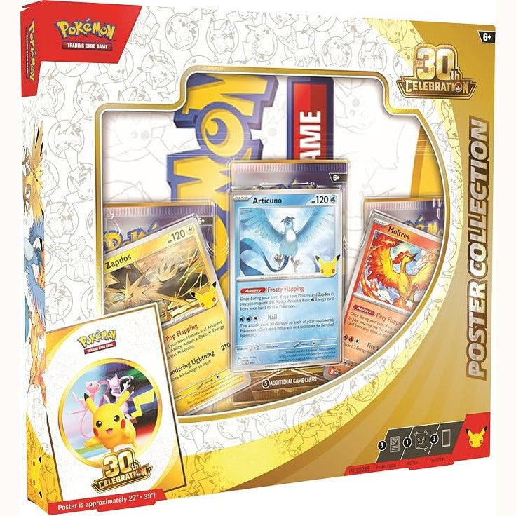 Pokémon TCG 30th Celebration Poster Collection by Pokémon