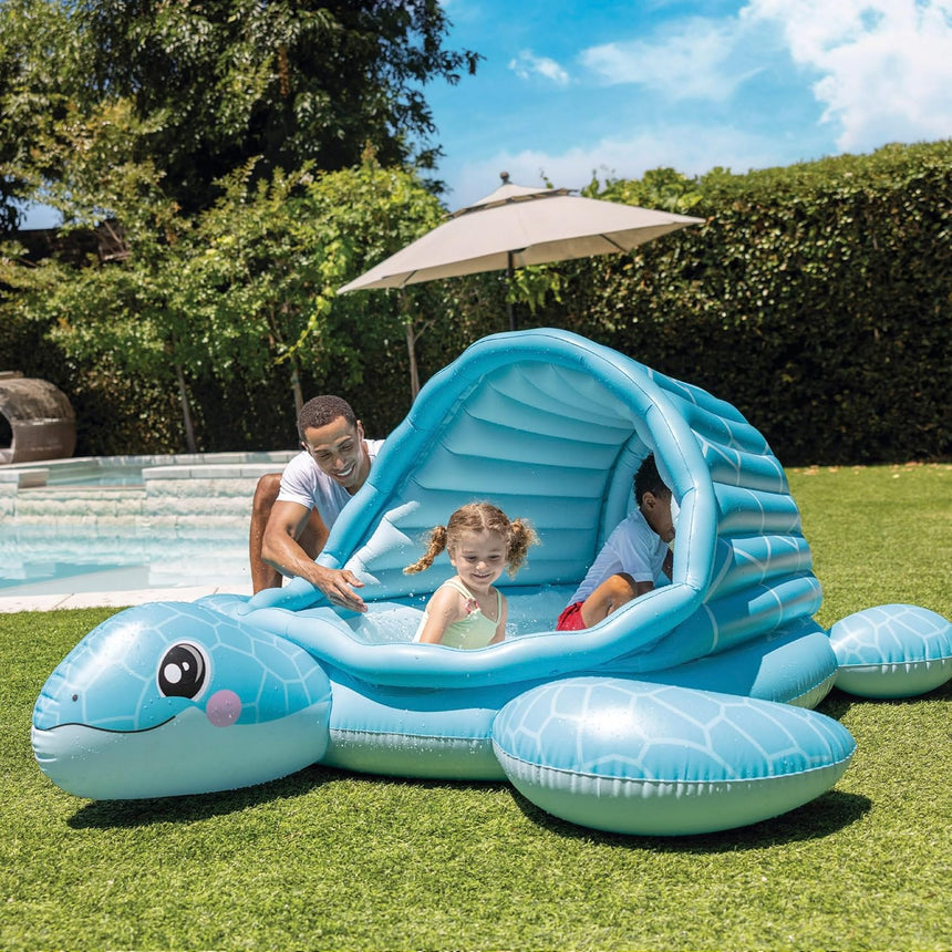 Turtle Cove Playland 218 x 206 x 97cm Kids Inflatables Turtle Cove Playland 218 x 206 x 97cm Turtle Cove Playland 218 x 206 x 97cm Intex