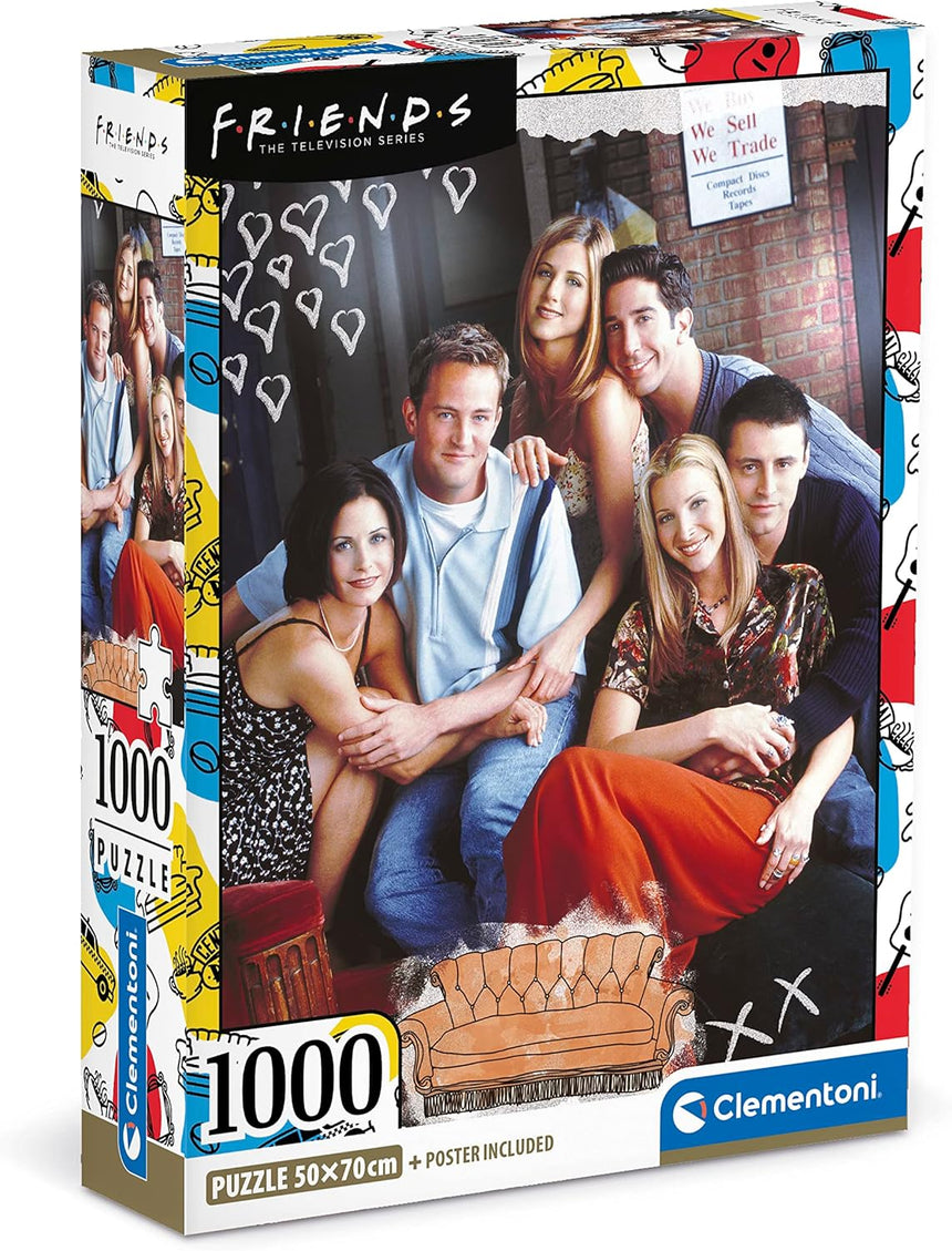 Puzzle Friends 1000 Pieces adults puzzle Puzzle Friends 1000 Pieces Puzzle Friends 1000 Pieces CLEMENTONI