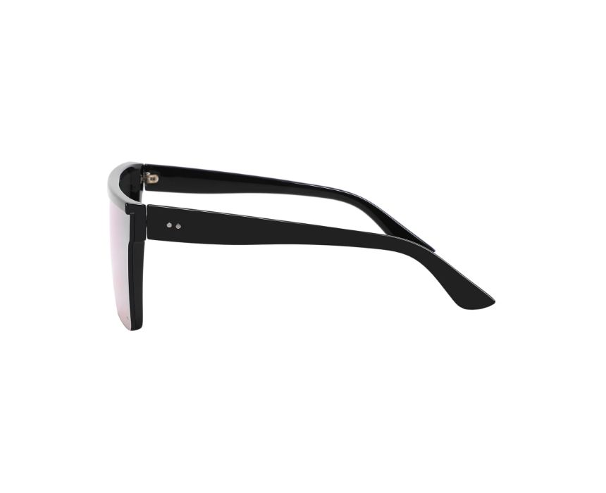 Yellow Shield Women Sunglasses