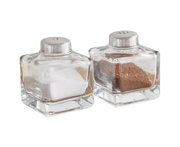 Cube Salt And Pepper Shaker Set