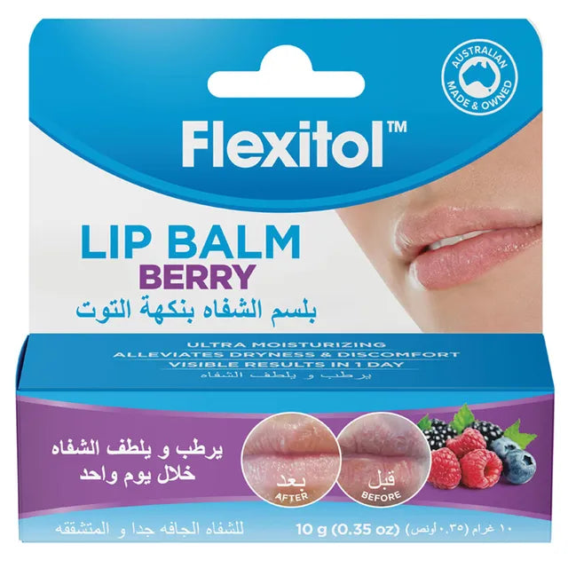 Flexitol Lip Balm Berry