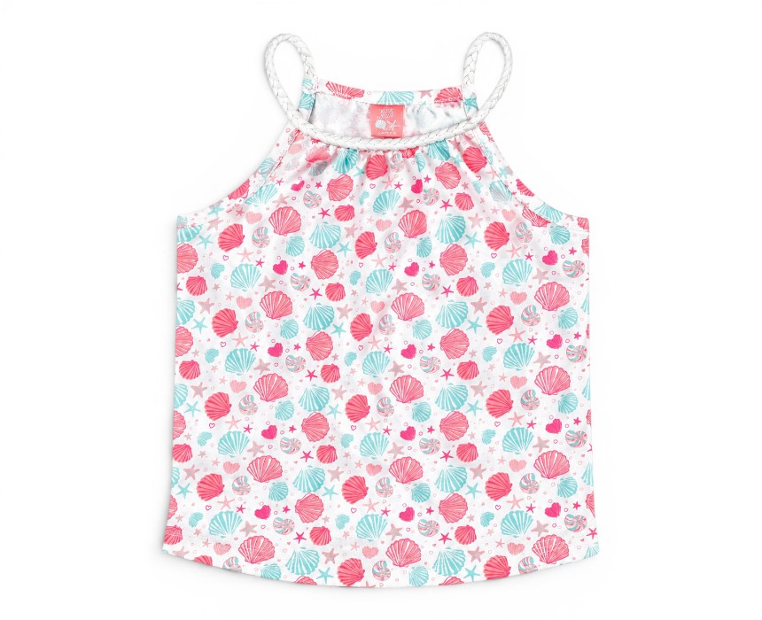 Kiki and Koko Seashell Print Summer Top