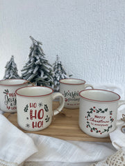 Christmas Mug with Engraved Message
