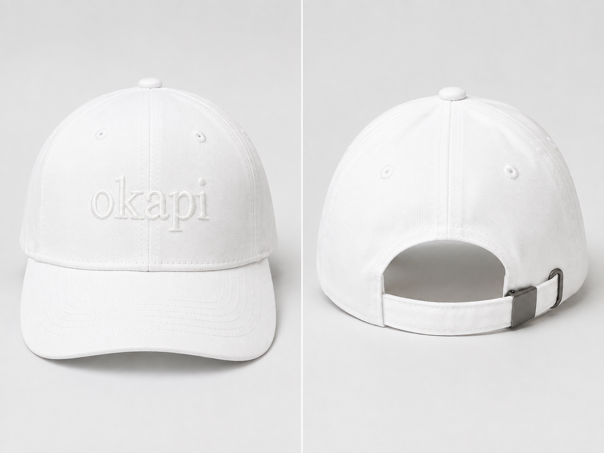 Okapi White The Okapi Cap
