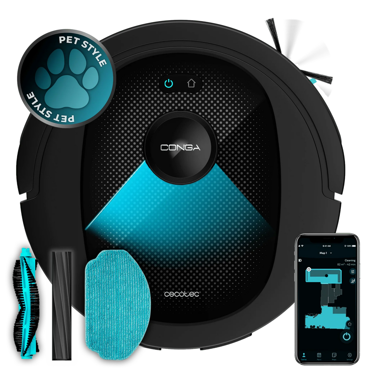 Conga 8490 Ultimate Ultra Power Home Vacuum Cleaner Conga 8490 Ultimate Ultra Power Home Conga 8490 Ultimate Ultra Power Home Cecotec