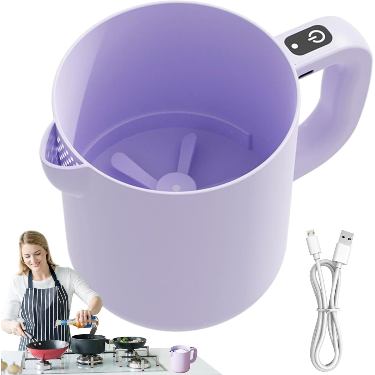 Electric Mixer For Eggs, Flour And Baking
