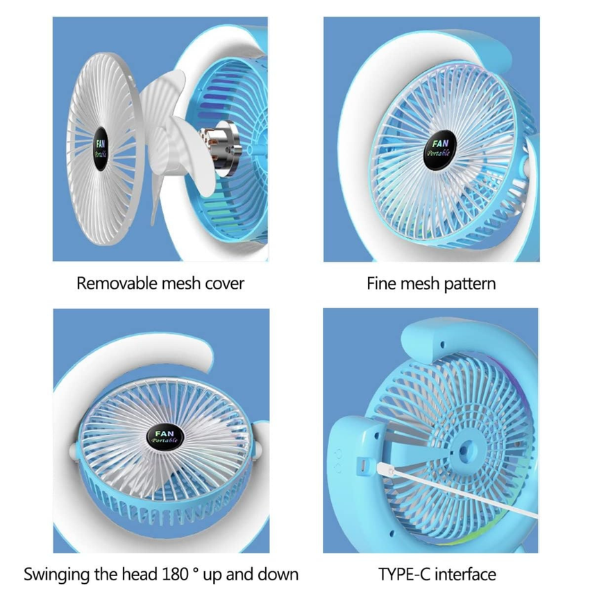 LED Desk Fan