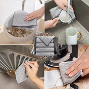 Heavy-Duty Dish Scrubber Set