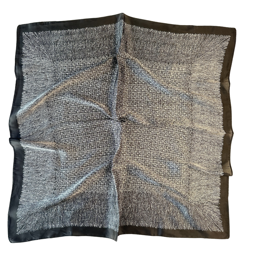 Nuage d’Argent Synthetic Satin Scarf 66 x 66 cm