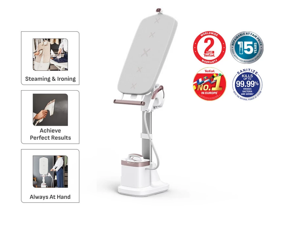 Tefal IXEO Vision, All-in-One Steaming & Ironing, Multi-Position 