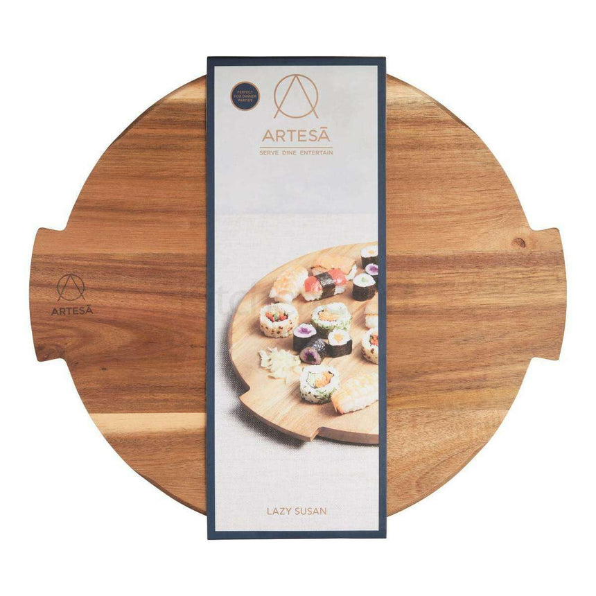 Artesa Acacia Wood Lazy Susan Serving Trays Artesa Acacia Wood Lazy Susan Artesa Acacia Wood Lazy Susan KitchenCraft