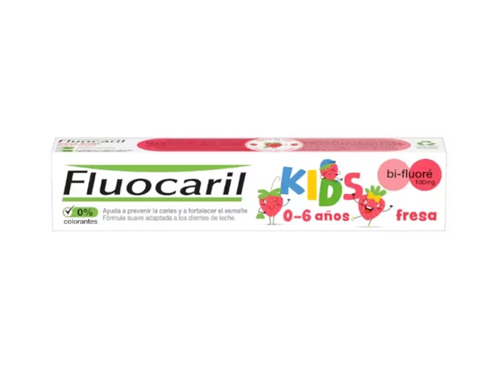 Fluocaril Kids Strawberry Toothpaste 75 ml