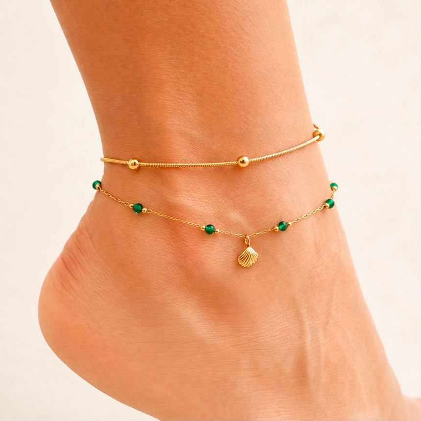 Connected Dots Anklet