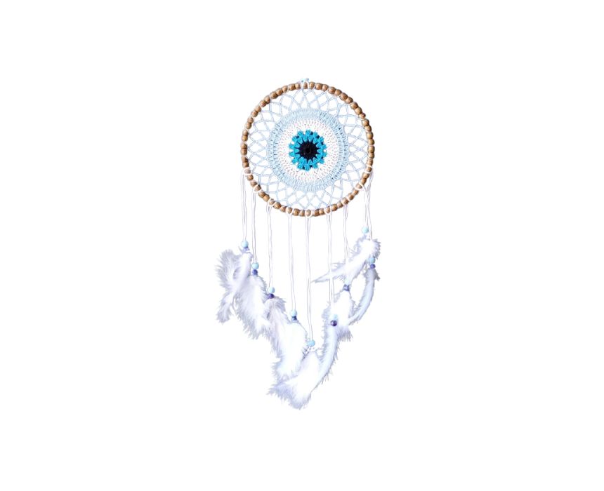 Beige Circle Dream Catcher