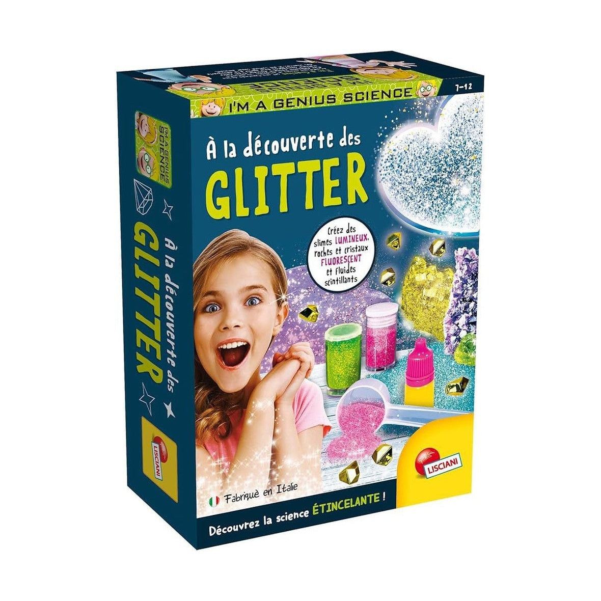 A LA DECOUVERTE DES GLITTER by Lisciani