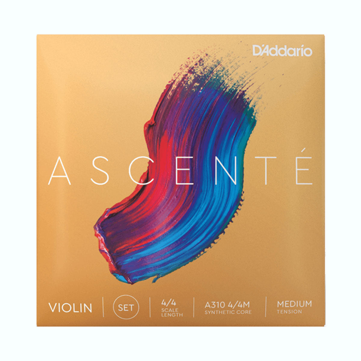 D’addario Ascenté Medium Violin Strings Set 4/4
