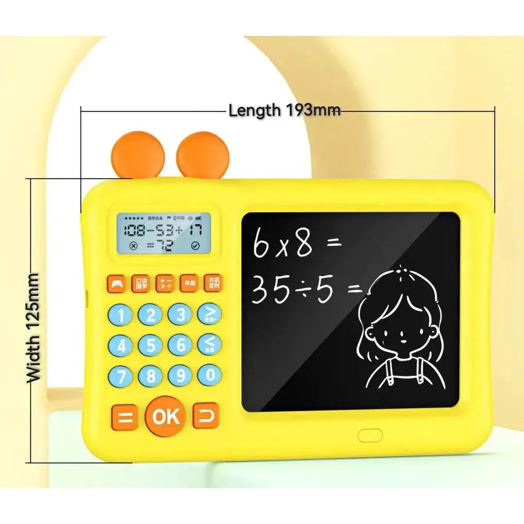 LCD Kids Math & Numbers Writing Board – Educational Game