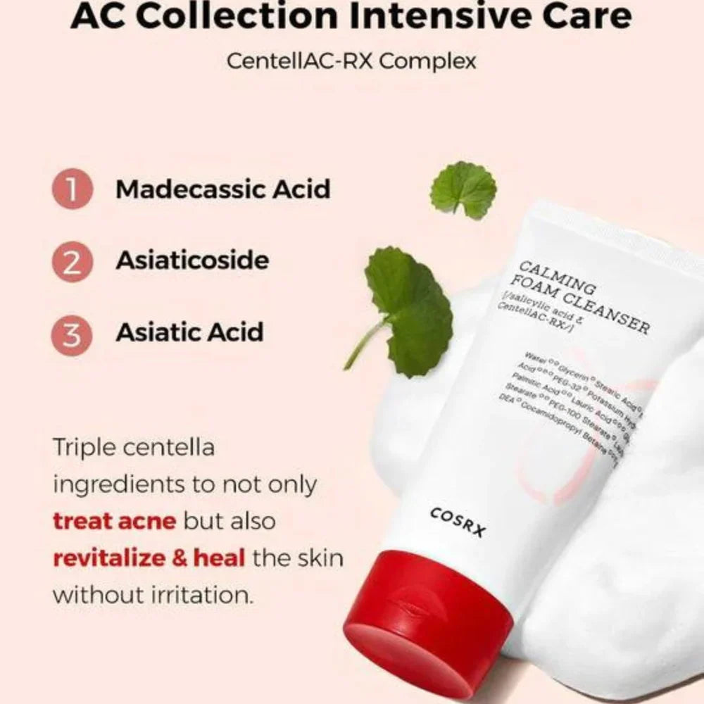 COSRX AC Collection Calming Foam Cleanser 150ml
