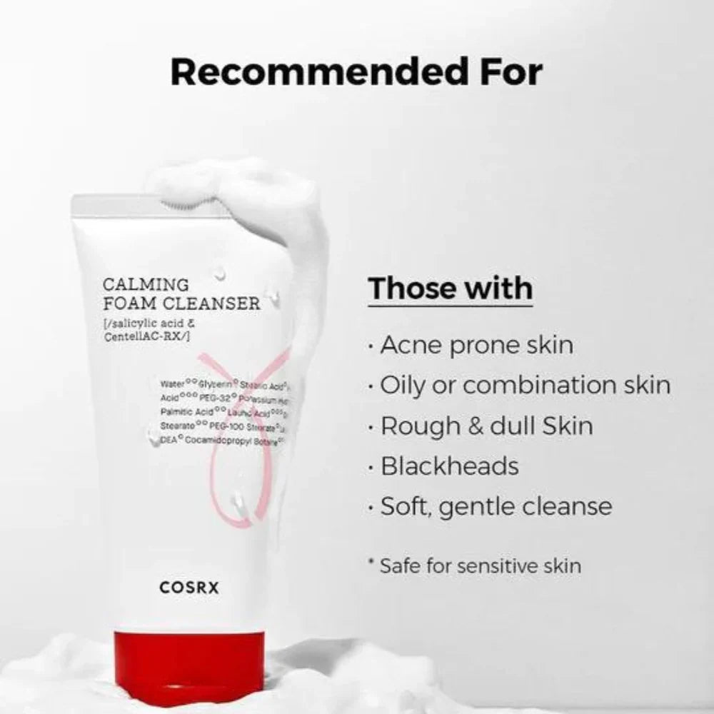 COSRX AC Collection Calming Foam Cleanser 150ml