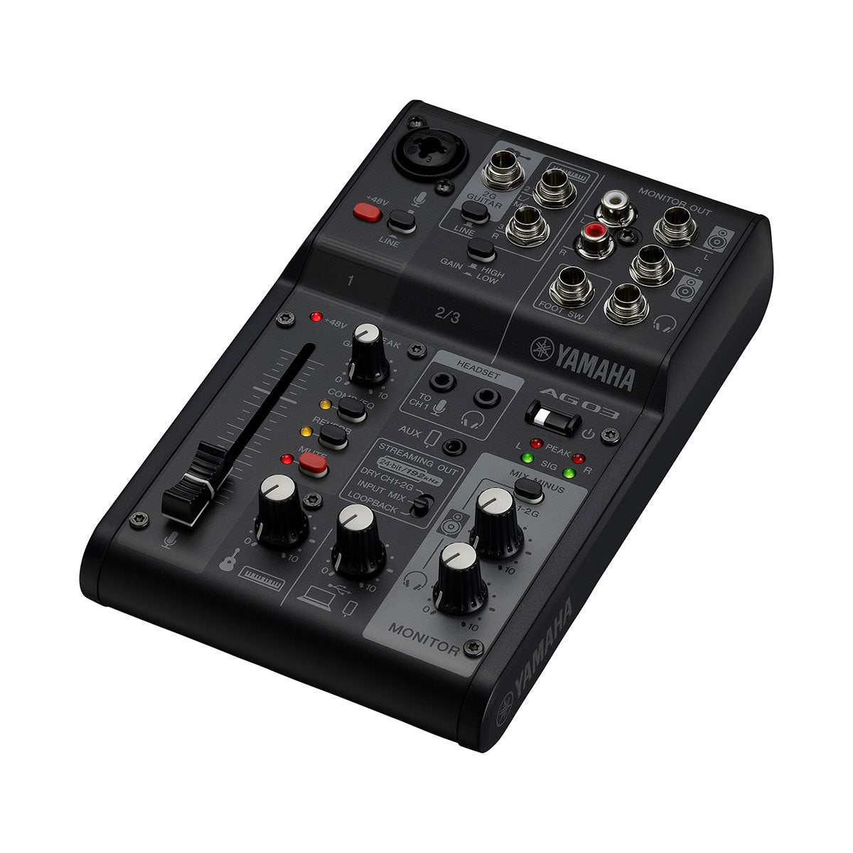 Yamaha AG03MK2 3-Channel Live Streaming Audio Interface