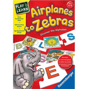 AIRPLANES TO ZEBRAS , DISCOVER THE ALPHABET by Ravensburger