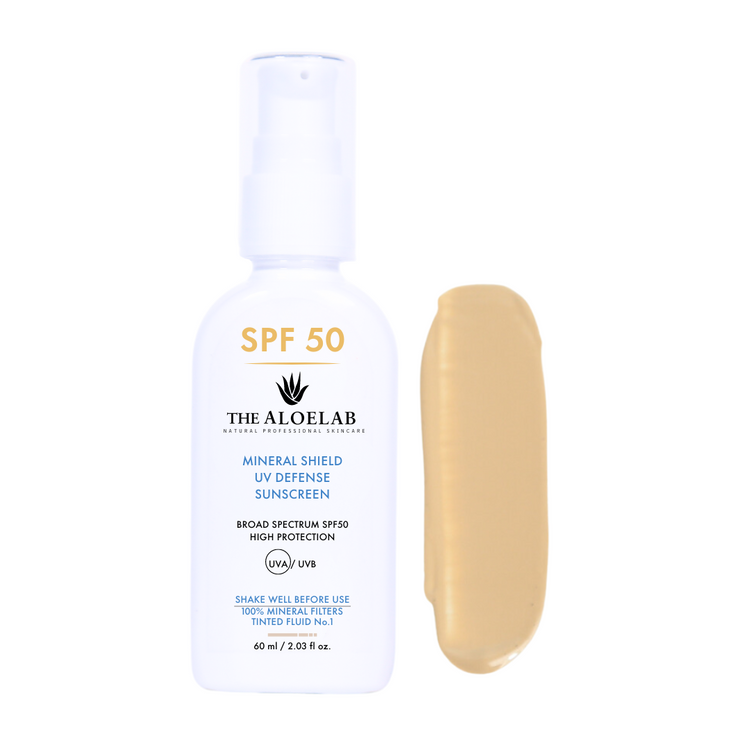 The Aloelab SPF 50 Tinted Oil Free 60ML