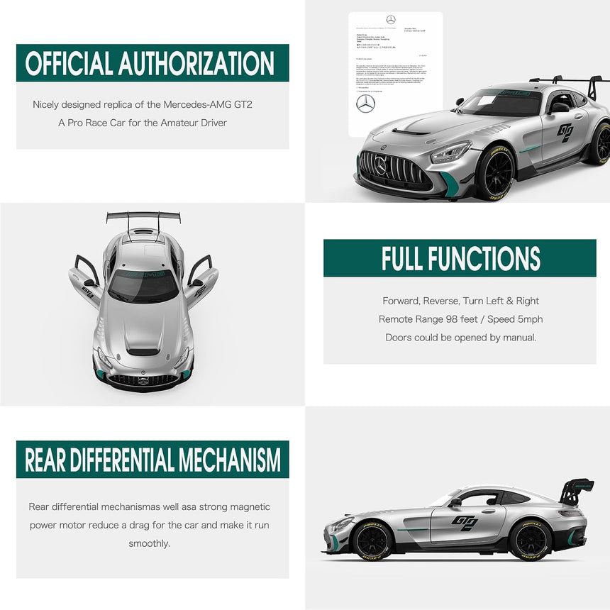 R/C 1:14 Mercedes-AMG GT2 - Grey Remote Control Cars R/C 1:14 Mercedes-AMG GT2 - Grey R/C 1:14 Mercedes-AMG GT2 - Grey Rastar