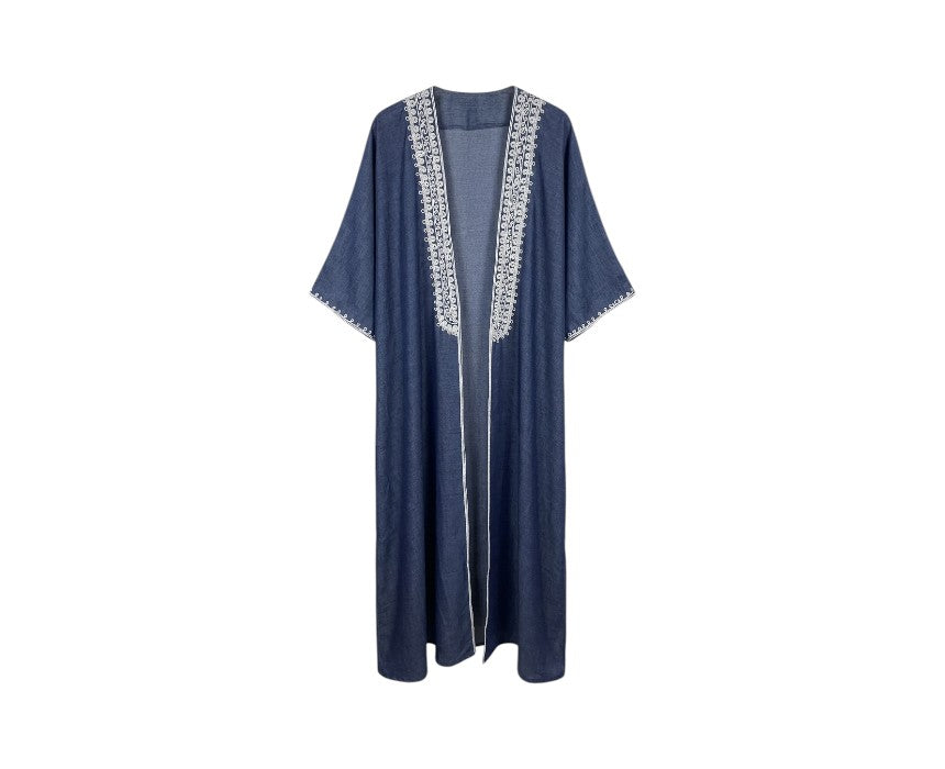 Blue Summer Abaya for Men