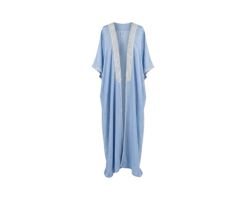 Blue Summer Abaya for Men