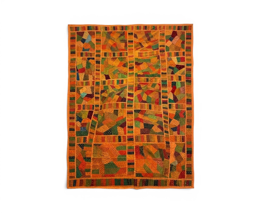 Patchwork Super King-Sized Bed Cover