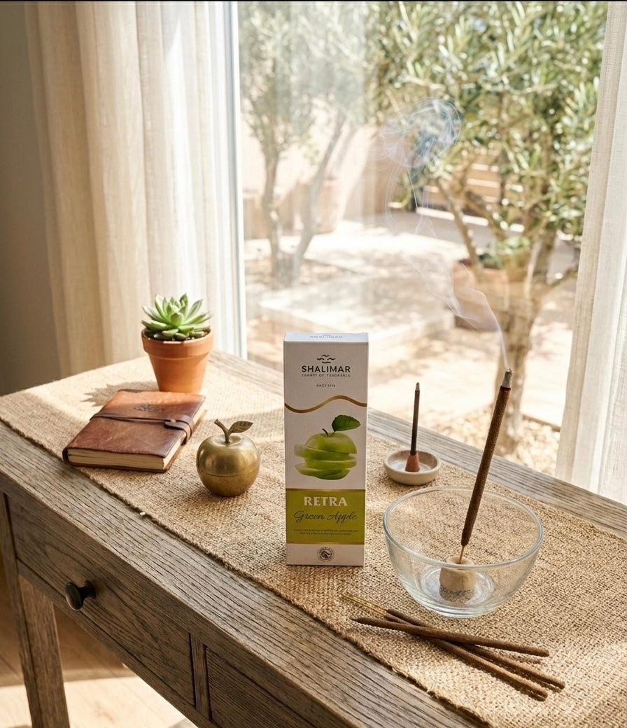 Shalimar Retra Green Apple Incense