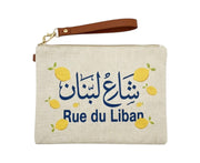 Rue du Liban Lemons Clutch Bag